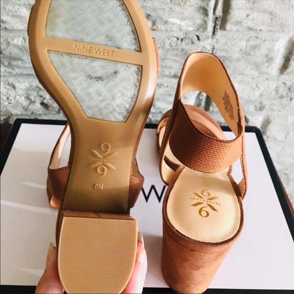 NEW!!! NINE WEST Greene Sandals - Comfort Suede